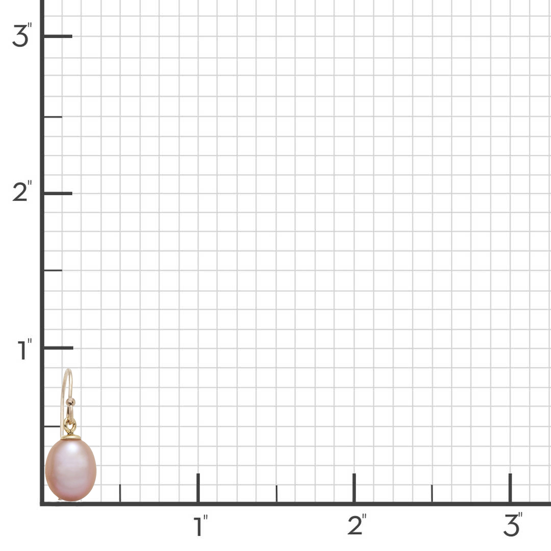 Elegant Petite Pink Pearl Drop Earrings for Women - Perfect for Weddings, Parties & Special Occasions