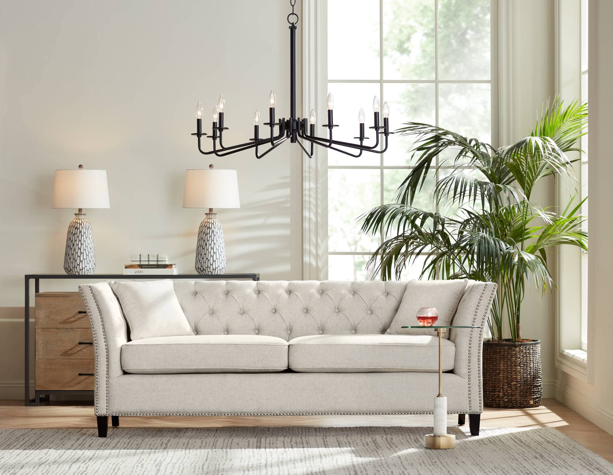 360 Lighting Carlton Modern Coastal Table Lamps Set of 2 - 28.25