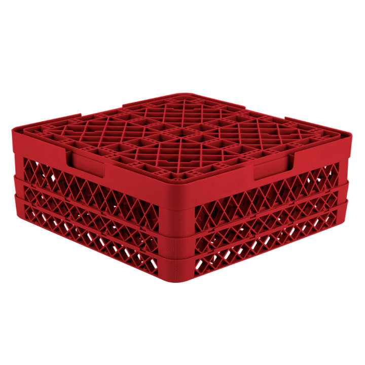 Vollrath 25-Compartment Glass Rack with 2 Extenders - Heavy Duty Commercial Bar Storage Organizer for Wine, Beer, and Cocktail Glasses - Perfect for Restaurants, Bars, and Home Bars