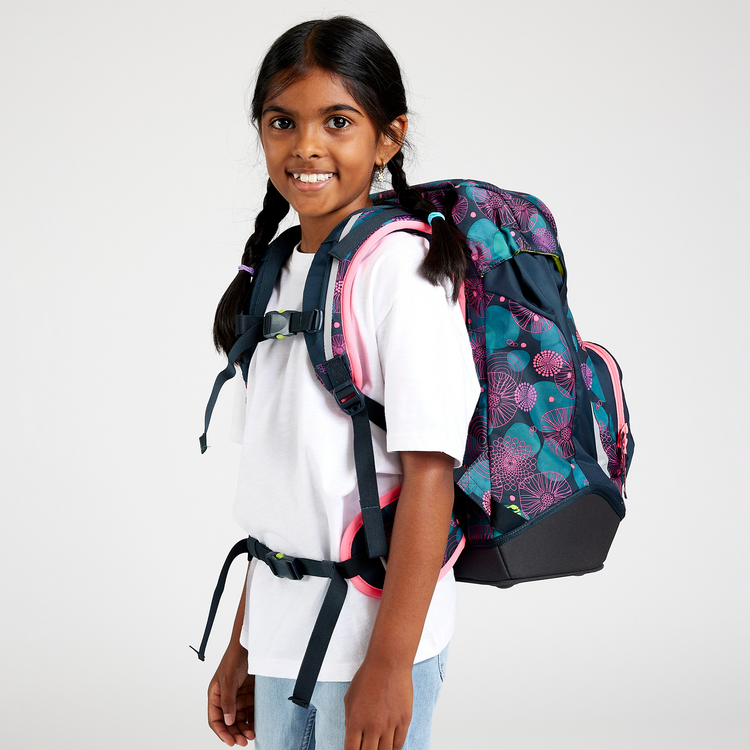 Ergobag Prime School Backpack CoralBear - Lightweight Durable Kids Backpack for Boys & Girls (2024 New Collection) - Perfect for School, Travel & Daily Use