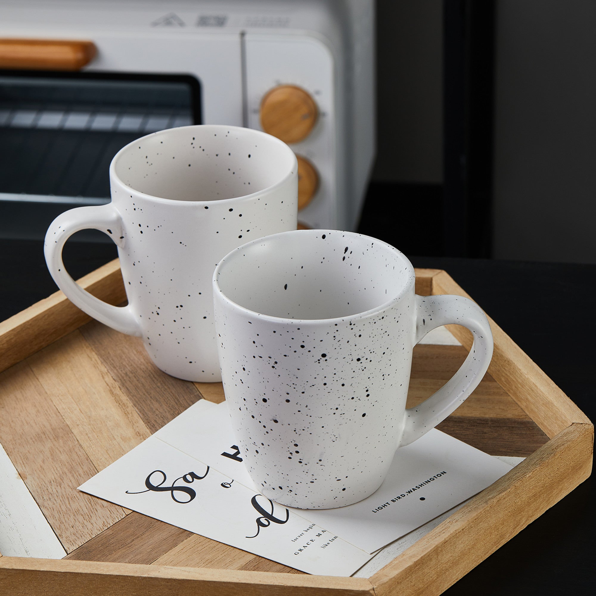 Premium White Jade Stoneware Dinnerware Set - Elegant 16-Piece Porcelain Tableware for Daily Use & Special Occasions