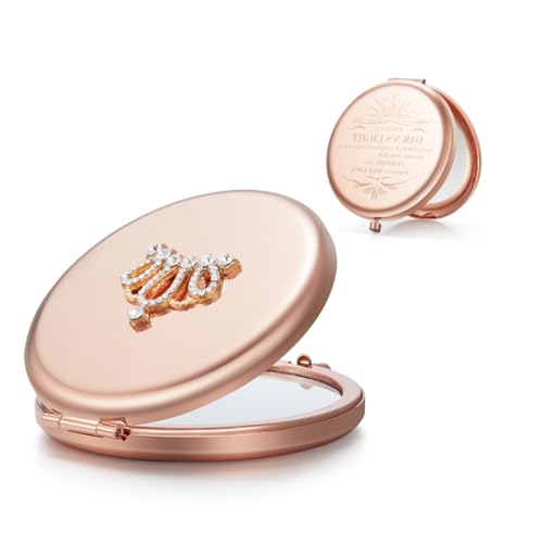 Rose Gold,crown Engraved