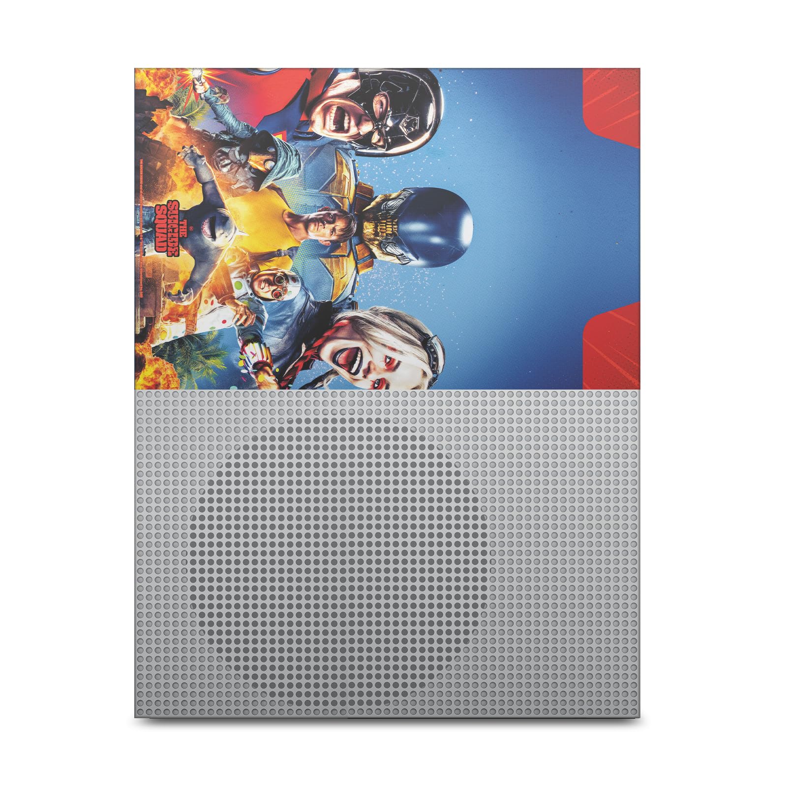 Official Licensed The Suicide Squad 2021 Character Poster Vinyl Skin Sticker for Xbox One S Console - Protective Gaming Decal with Custom Design, Perfect for Gamers & Movie Fans
