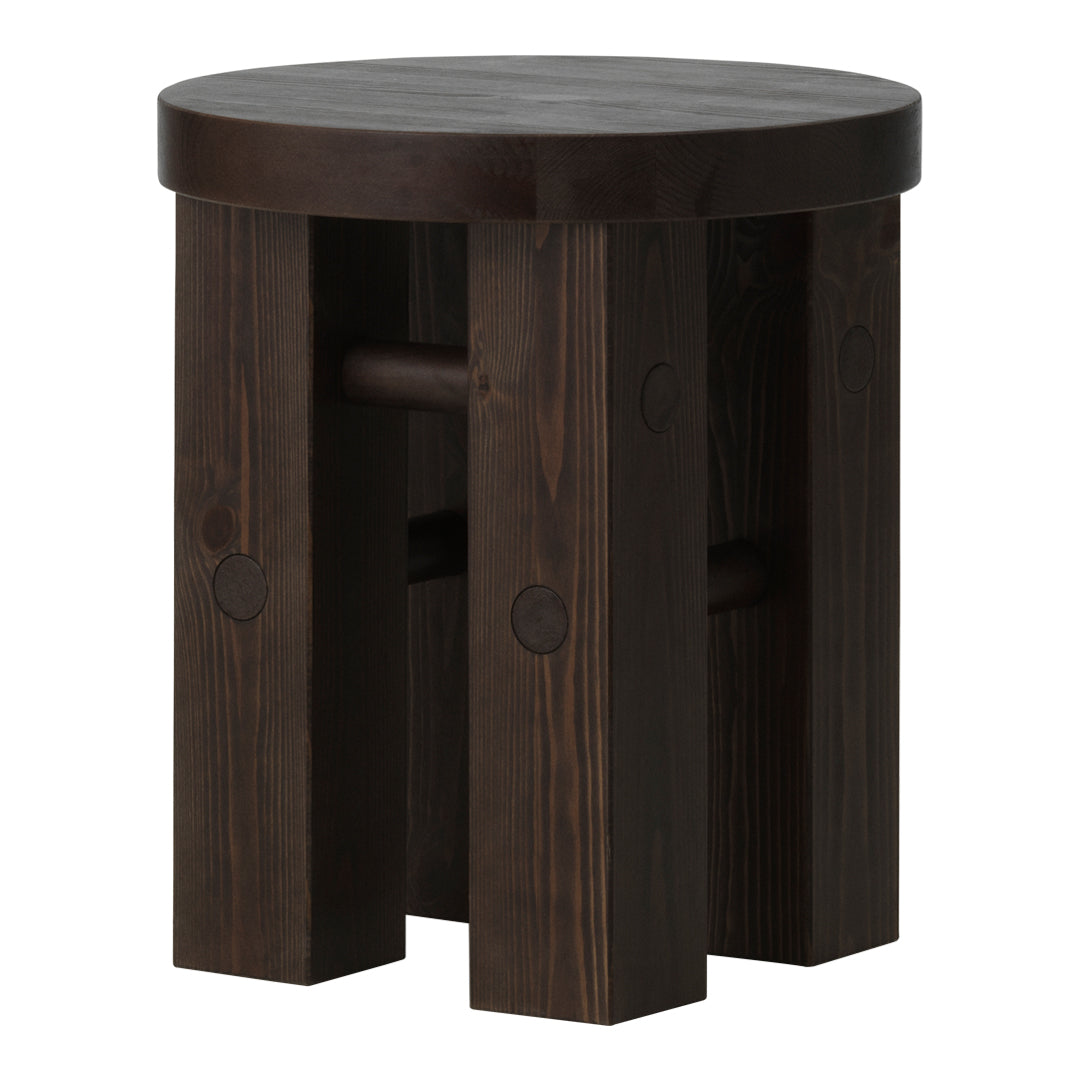 Modern Scandinavian FYR Stool by Normann Copenhagen - Minimalist Bar Stool for Kitchen, Dining Room & Lounge Decor