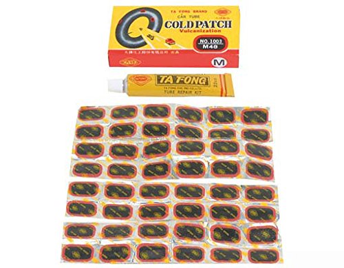 Alta Bike Repair Kit with Large Rubber Patches - Premium Inner Tube Patch Kit for Road & Mountain Bikes - Emergency Bicycle Tire Repair for Camping, Commuting & Outdoor Adventures