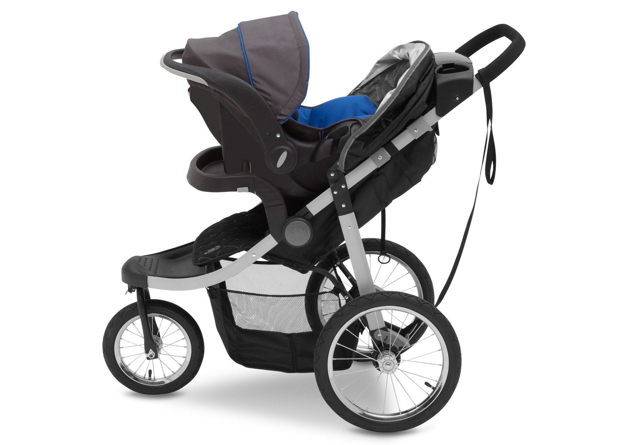 J is for Jeep® Brand All-Terrain Jogging Stroller for Cross-Country Running - Perfect for Outdoor Adventures, Trail Jogging & Family Walks