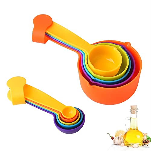 C: Rainbow-5cups+6spoons