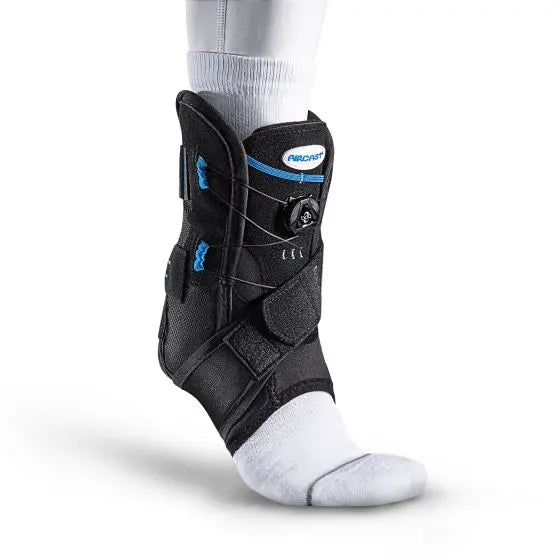Aircast AirSport+ Ankle Brace - Lightweight Support for Sprains & Injuries - Ideal for Running, Basketball & Active Lifestyles