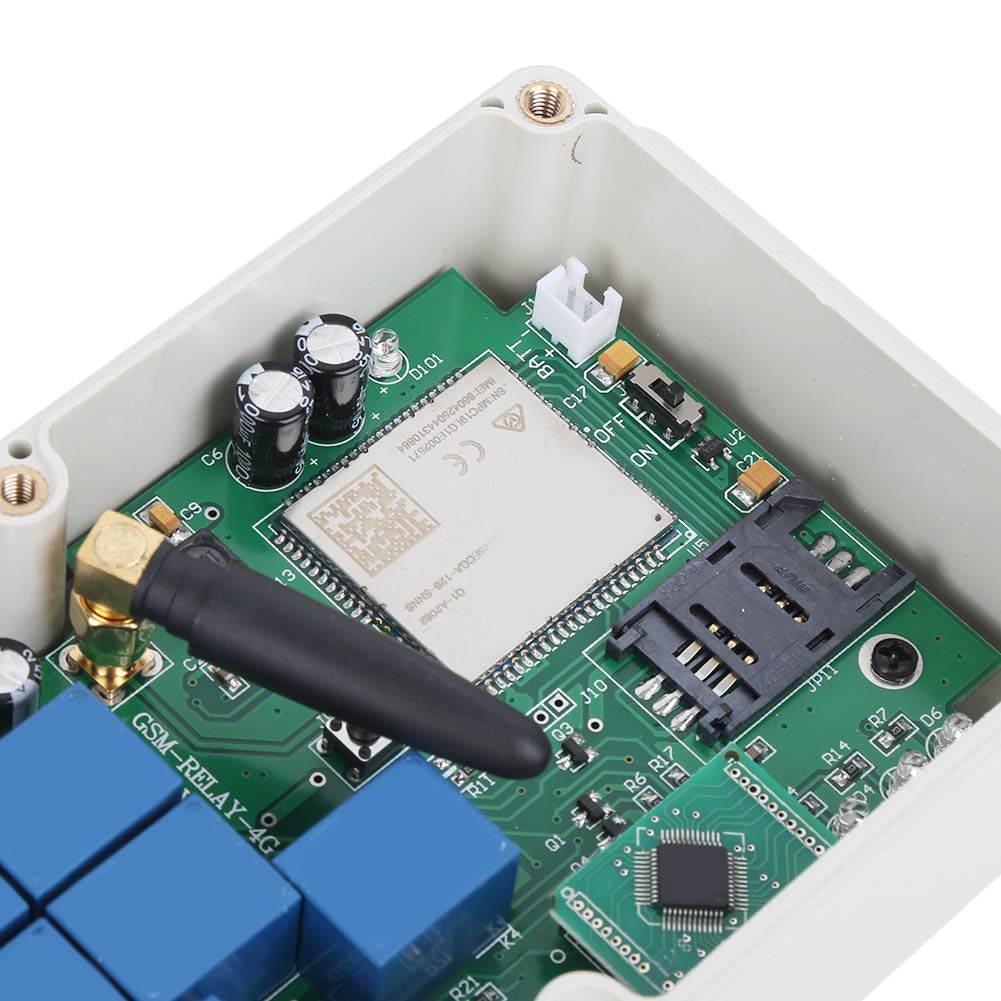 Sonew 7 Channel GSM Remote Switch Controller - 4G SMS Relay Switch for Power Failure Alarm, Phone & SMS Control (US) - Ideal for Home Automation, Industrial Equipment, and Smart Farm Applications