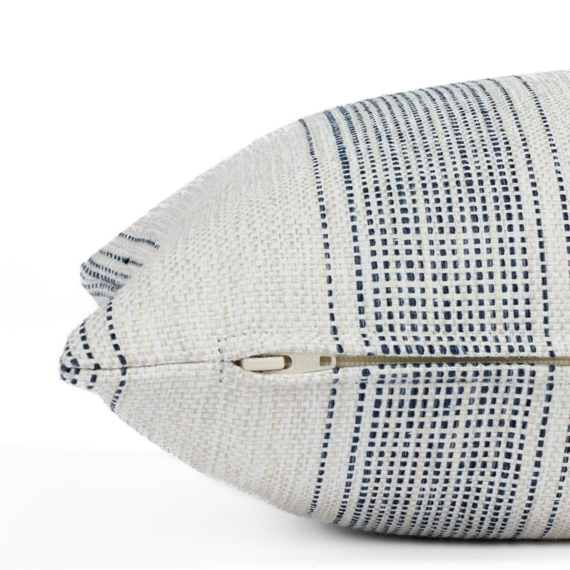 Revitalize 12x24 Outdoor Lumbar Pillow - Waterproof Denim Cushion for Patio, Poolside & Garden Lounge Chairs - Comfortable Back Support for Relaxing Outside