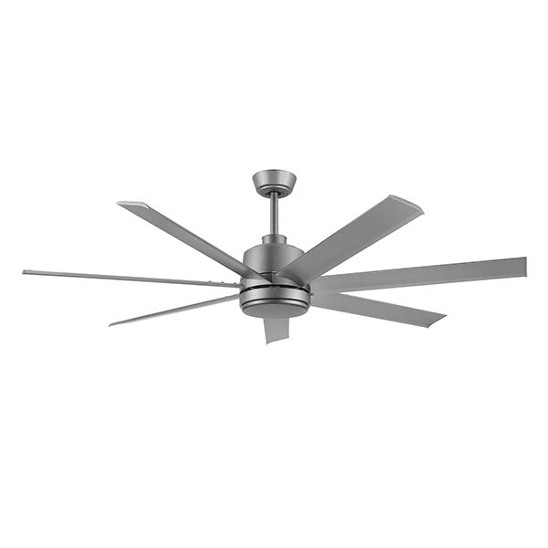 Eglo Tourbillon 60-Inch DC Ceiling Fan with Remote Control - Titanium Finish - Energy Efficient & Quiet Operation for Living Room, Bedroom, or Office