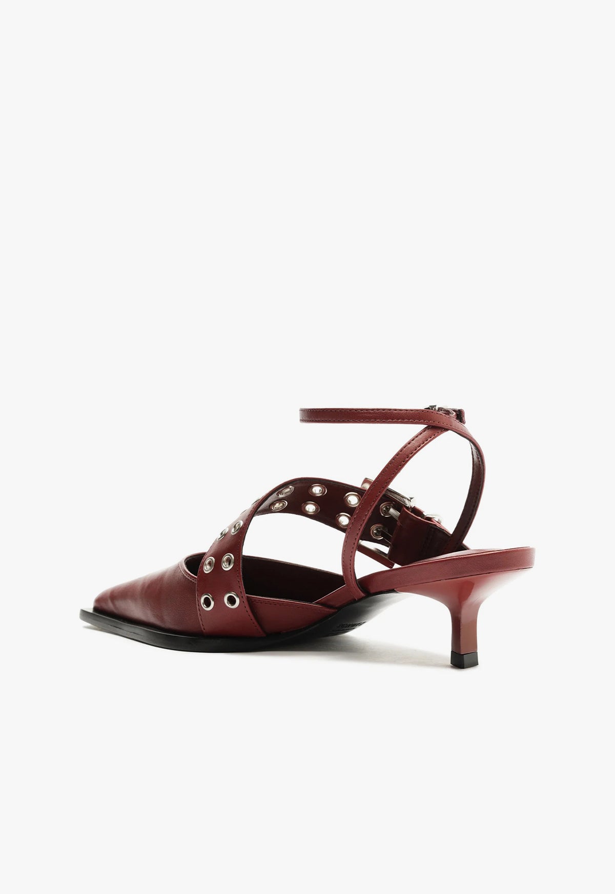 Jess Atanado Leather Pump Women's Low Heel Shoes - Size 6-11 | Comfortable Office Work & Party Dress Shoes for Women (Style: F24, S2199300190002)