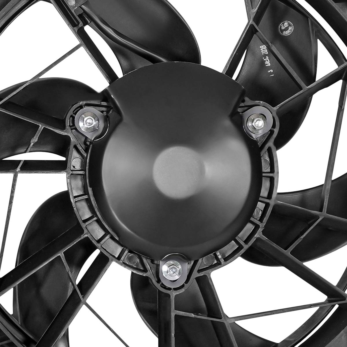 DNA Motoring OEM-RF-0128 GM3115219 Replacement Radiator Cooling Fan Assembly - Black | Factory Style Direct Fit for GM Vehicles | Perfect for Engine Cooling & Overheating Prevention