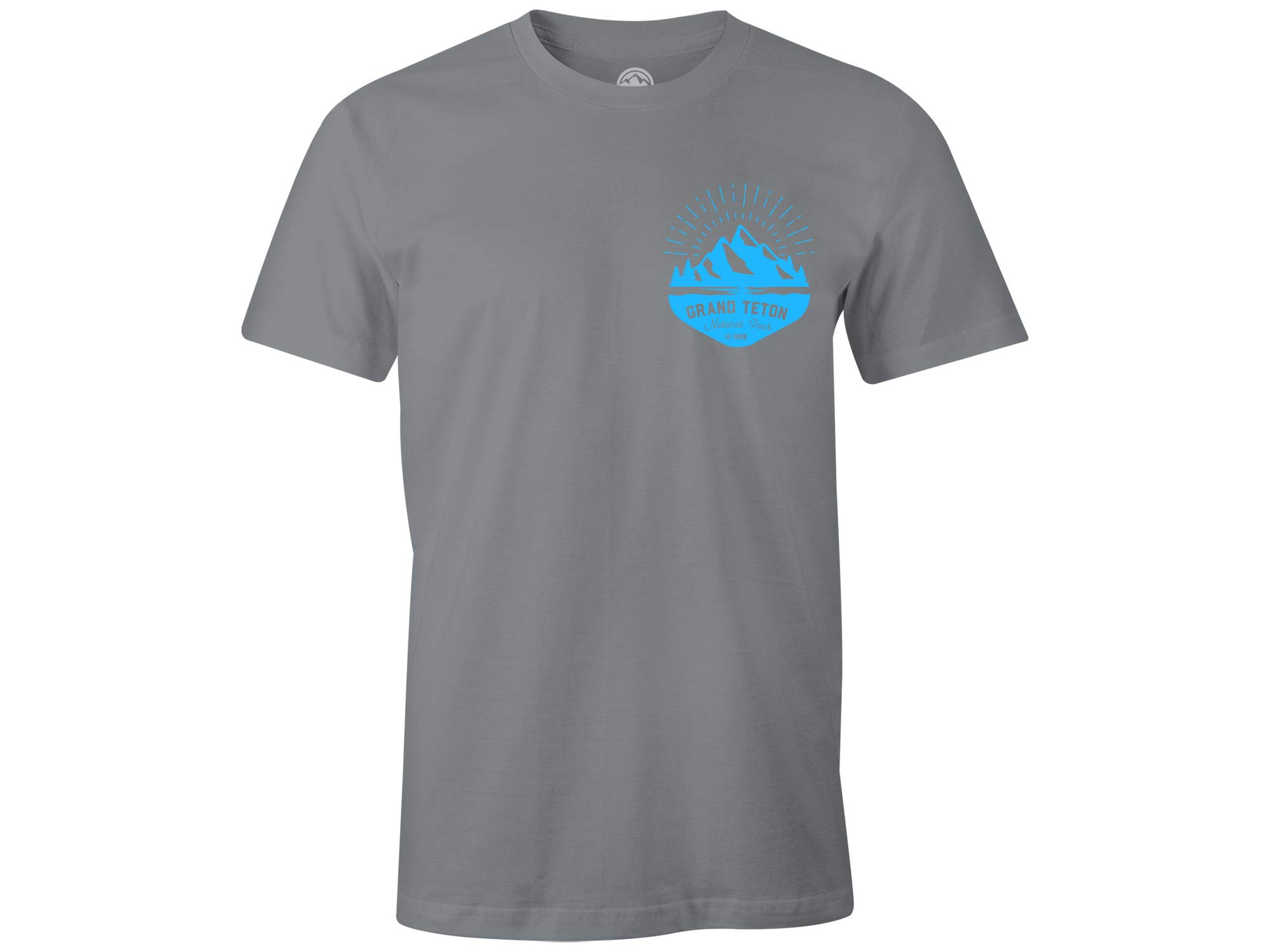 Gravity Outdoor Company Grand Teton AA USA Made T-Shirt - Premium American-Made Cotton Tee for Hiking, Camping & Outdoor Adventures