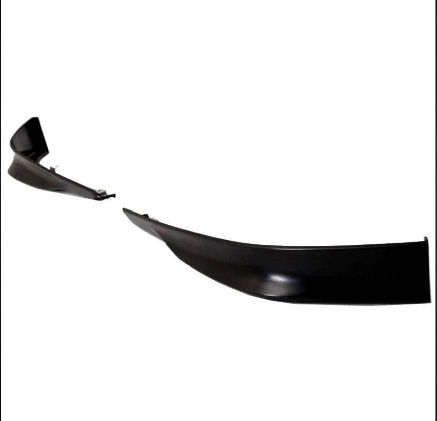 HFP Style Front Bumper Lip for 2013-2015 Honda Accord Sedan - 2PC PP Material - Enhance Appearance & Aerodynamics for Street & Show Cars