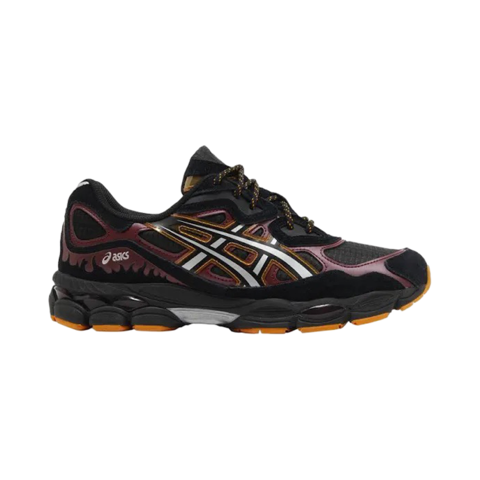 ASICS Gel-NYC Naruto Shippuden Black Multi Color Running Shoes - Lightweight Sneakers for Anime Fans & Jogging Enthusiasts | Perfect for Cosplay, Gym Workouts & Streetwear Fashion