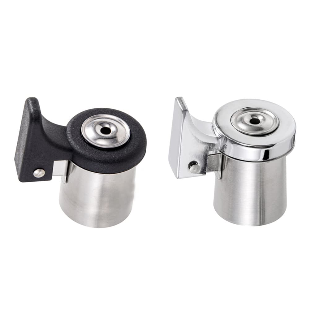 2-Pack Stainless Steel Whistling Kettle Spout Replacement Parts - Loud Water Boiling Alarm for Tea, Coffee & Stovetop Kettles - Perfect for Kitchen, Camping & Home Use