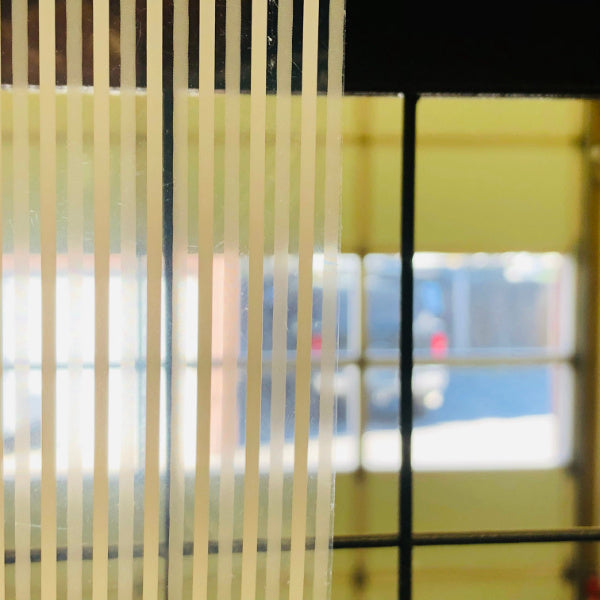3M Shutie SH2FGST Window Film - Premium Stripe & Line Style for Privacy & UV Protection - Perfect for Home, Office & Commercial Spaces