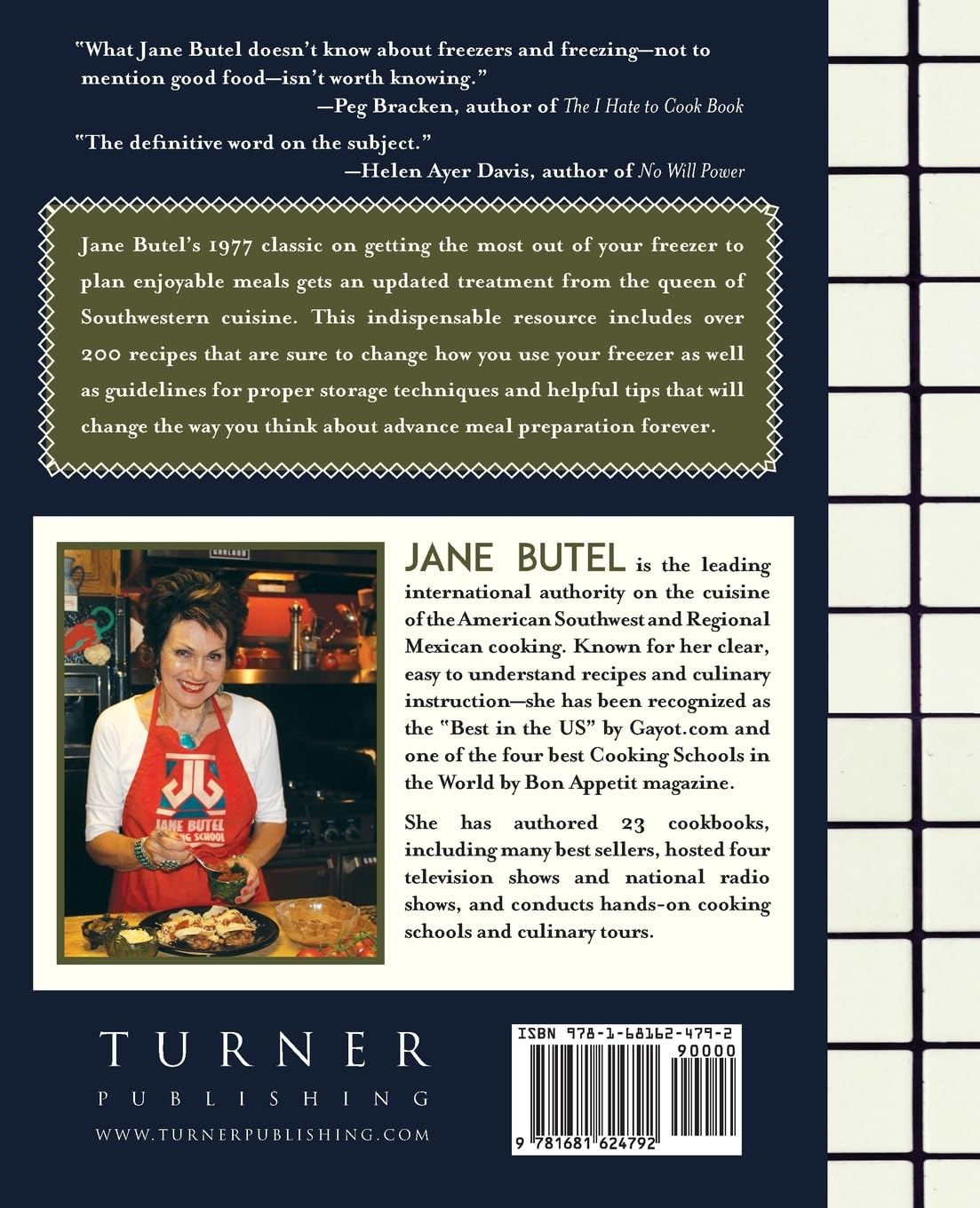 Jane Butel's Freezer Cookbook: Maximize Your Freezer Potential with Easy Meal Prep & Storage Recipes | Perfect for Busy Families & Meal Planning