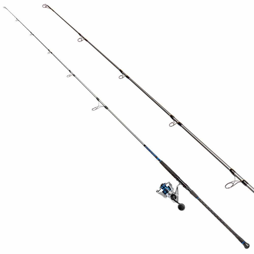 Quantum Strive Spinning Combo - Lightweight Fishing Rod and Reel Set with Smooth Ball Bearings - Perfect for Freshwater and Saltwater Fishing, Bass, Trout, and Walleye Angling