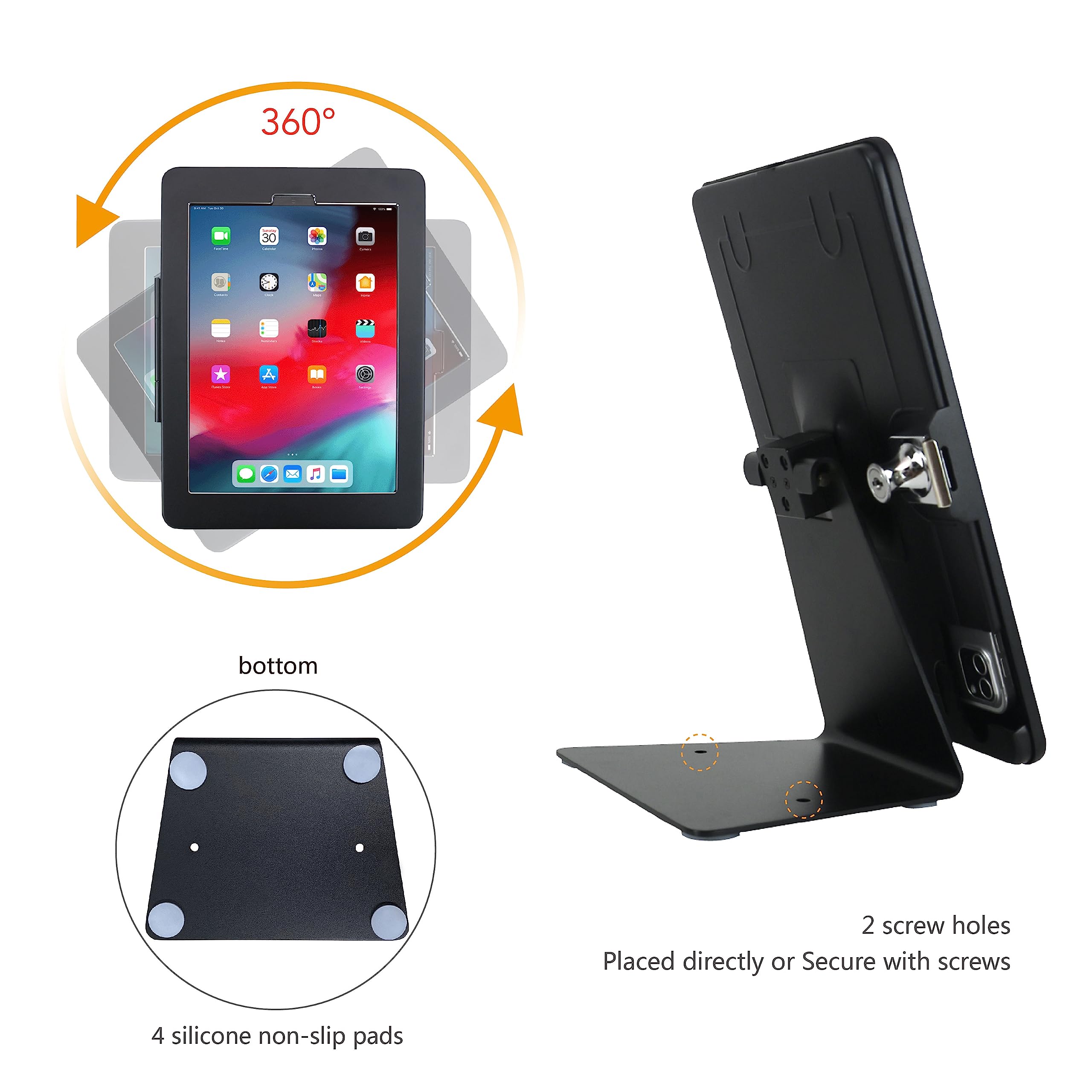 Secure Desktop Anti-Theft Stand Holder for 11
