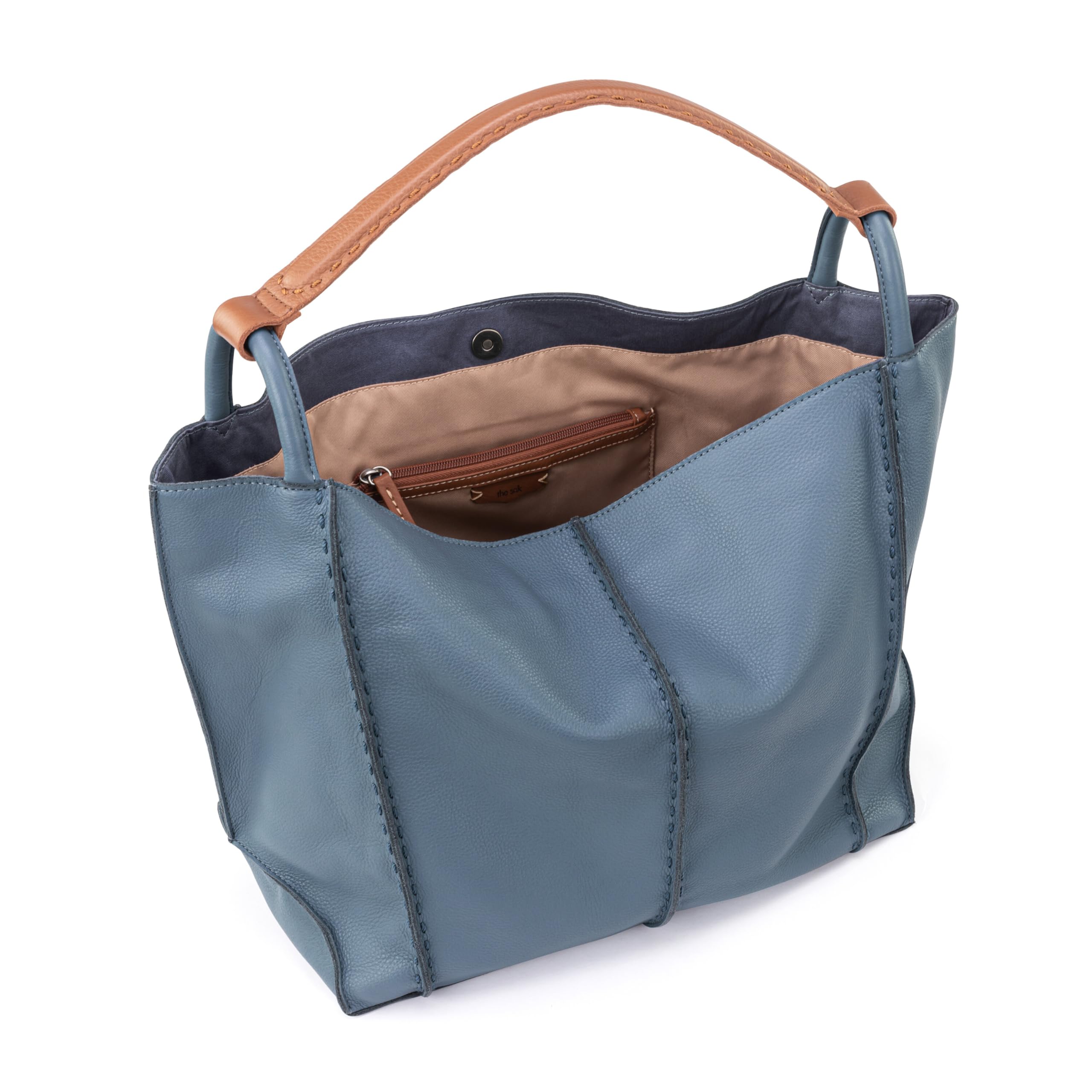 The Sak Los Feliz Large Tote Bag for Women - Stylish & Spacious Everyday Purse, Travel & Beach Bag with Adjustable Shoulder Strap - Perfect for Work, Shopping & Weekend Getaways