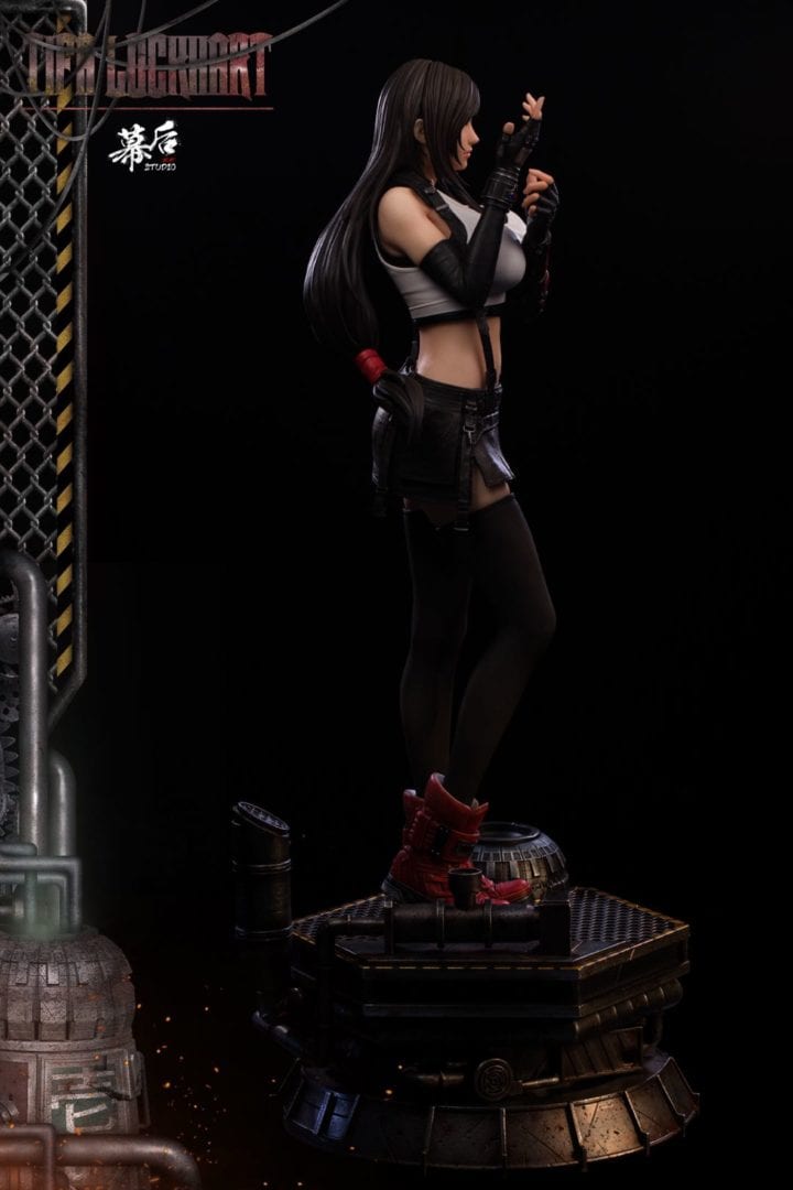 MH Studio Tifa Lockhart Cosplay Costume - Final Fantasy VII Remake Outfit for Halloween, Anime Conventions & Cosplay Events