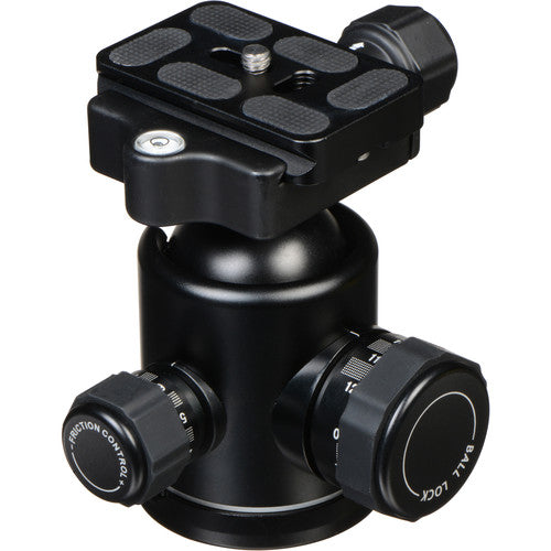 Benro B2 Triple Action Ball Head for DSLR Cameras - 360° Panoramic Rotation, Heavy Duty Tripod Mount - Perfect for Photography, Videography & Travel