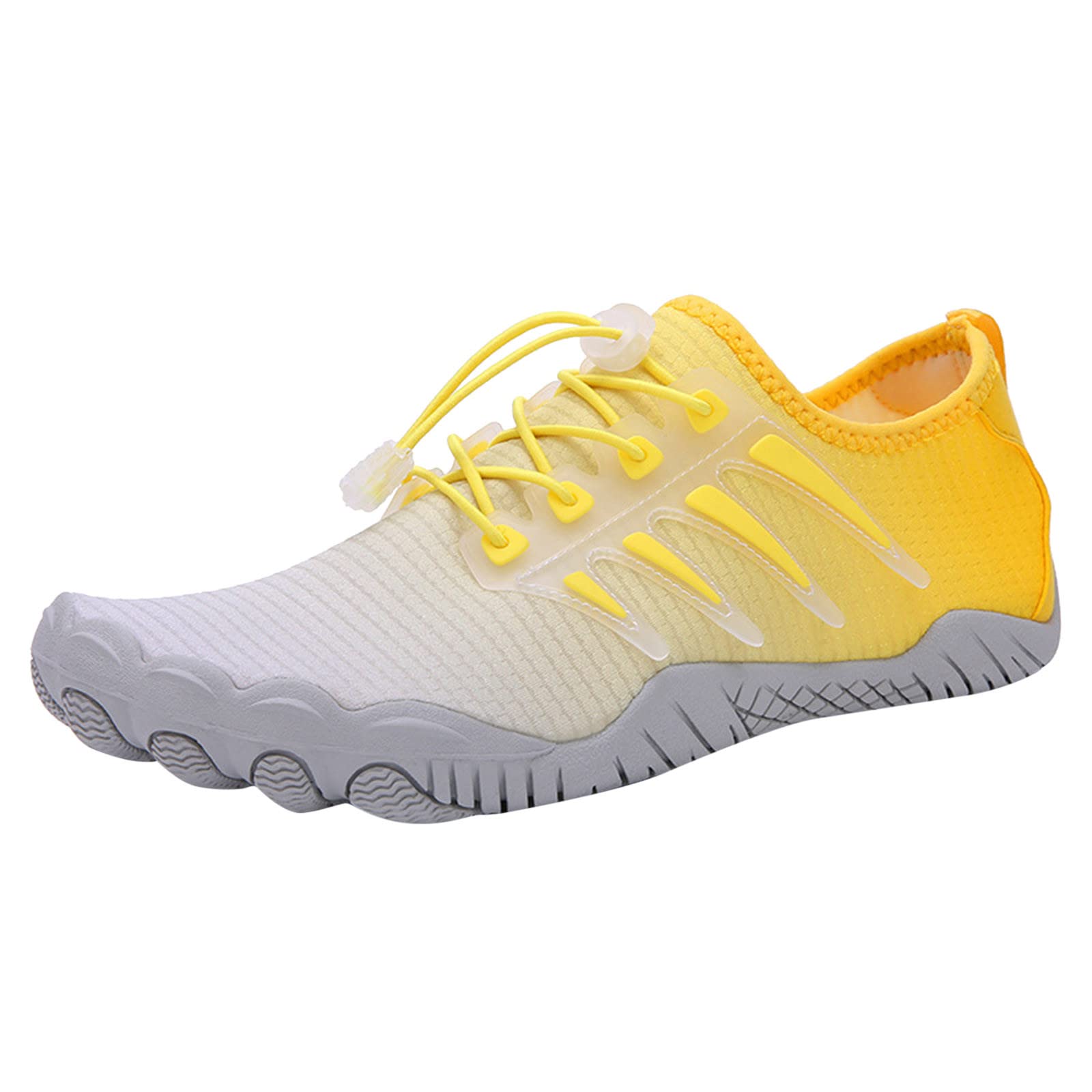 **Men's Connon Trail Shoes - Best Gym, Beach & Sailing Shoes - Size 14 Platform Deck Shoes for Height Increase - Slip-On Yellow Fashion Sneakers - Perfect for Outdoor Workouts, Beach Walks & Casual Wear**