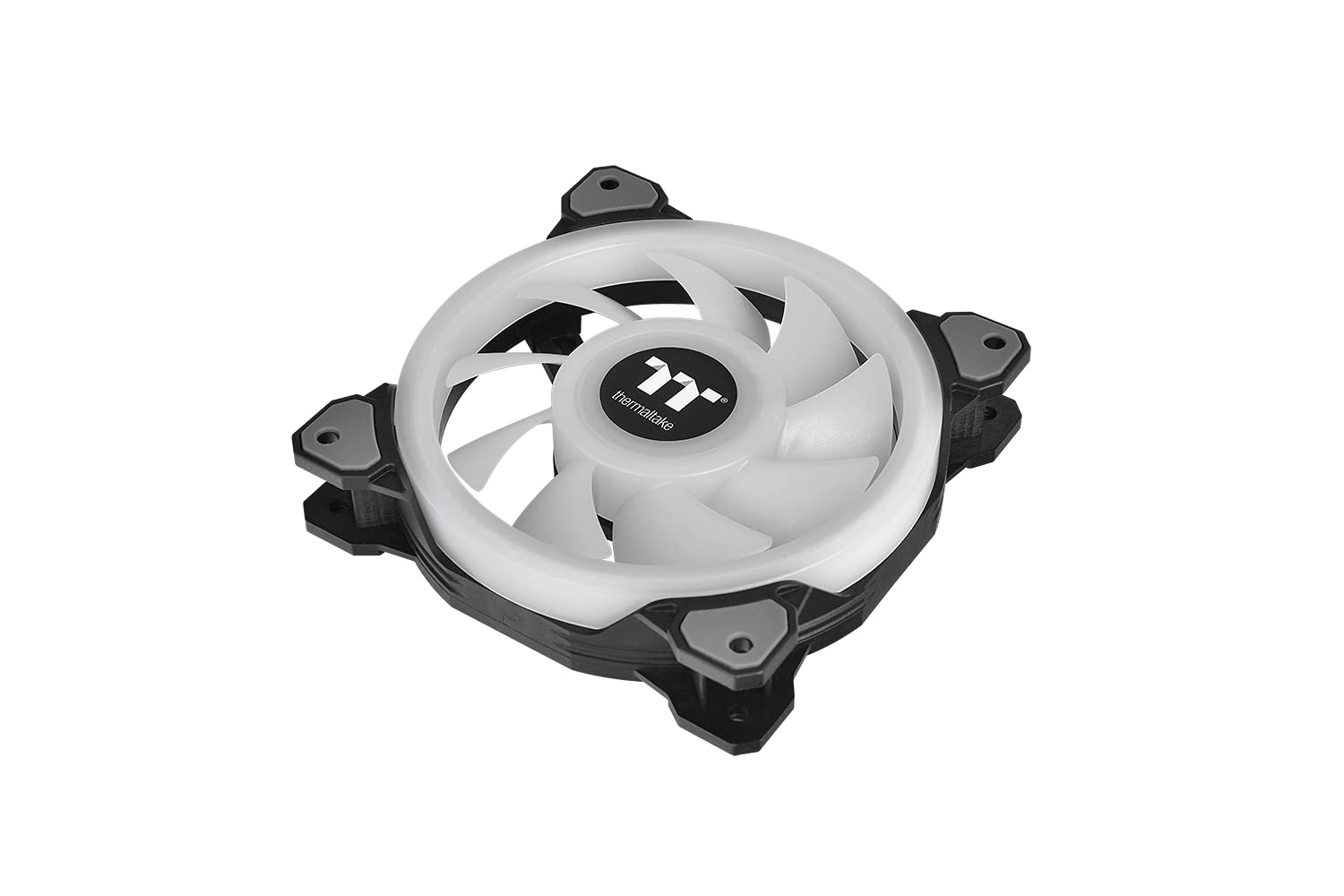 Thermaltake Riing Quad 14 RGB Radiator Fan TT Premium Edition - High Performance PC Cooling Fan for Gaming PCs, Workstations & Liquid Cooling Systems - Single Fan Pack