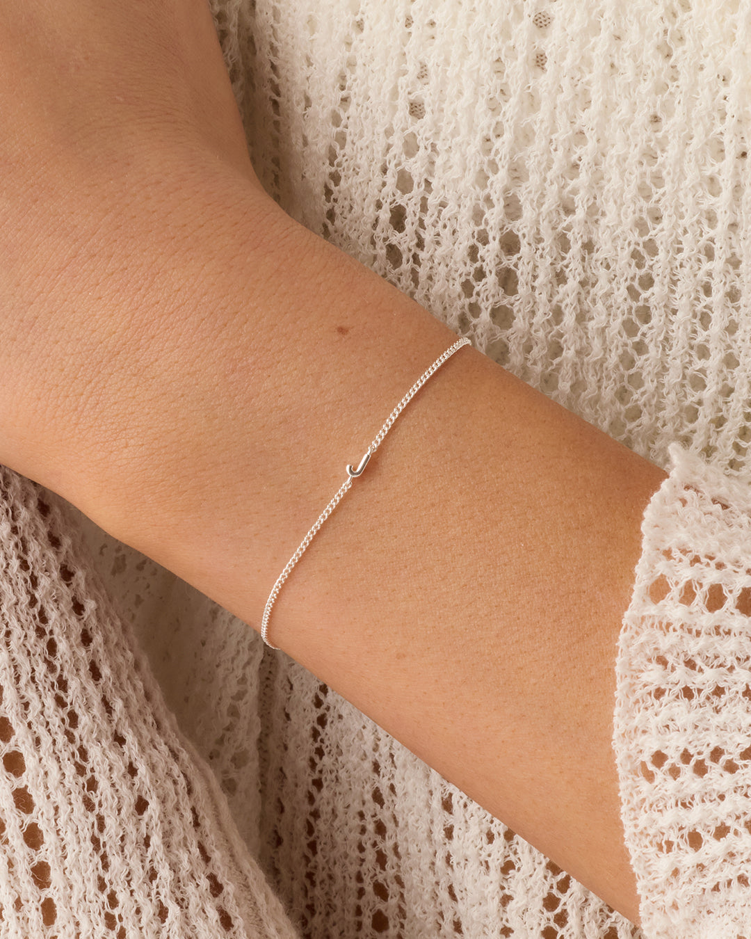 Wilder Mini Alphabet Bracelet - Personalized Initial Letter Charm Bracelet for Women & Girls | Trendy Stackable Jewelry Gift for Birthday, Friendship & Everyday Wear