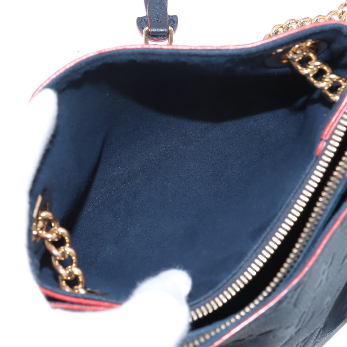 Louis Vuitton Monogram Empreinte Surène BB Crossbody Bag in Marine Rouge | Premium Leather Handbag for Women | Perfect for Date Night & Evening Events (Preorder)