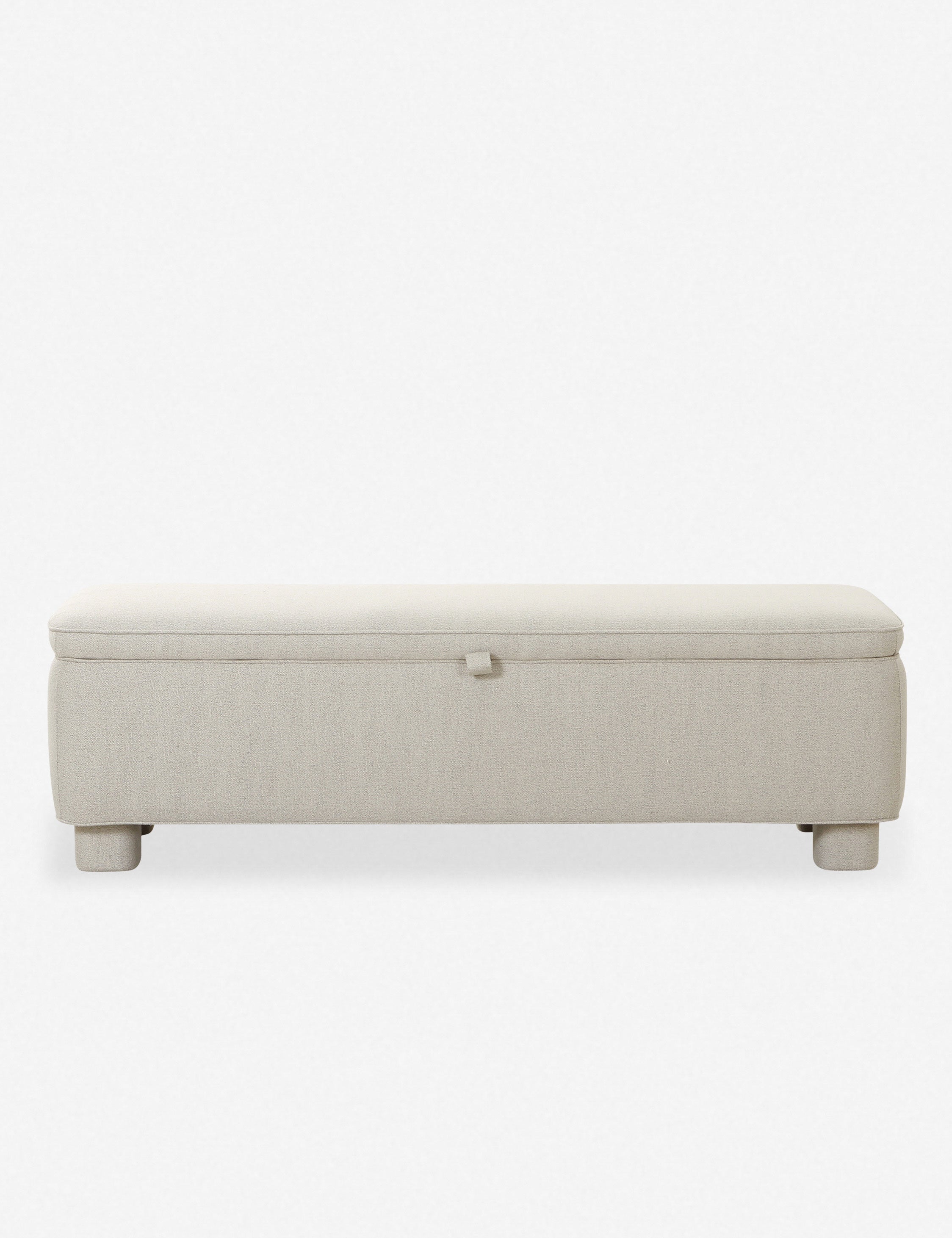 Asner Storage Bench - Foldable Entryway Bench with Cushion, Shoe Storage Ottoman for Living Room, Bedroom & Hallway - Perfect for Small Spaces & Home Organization