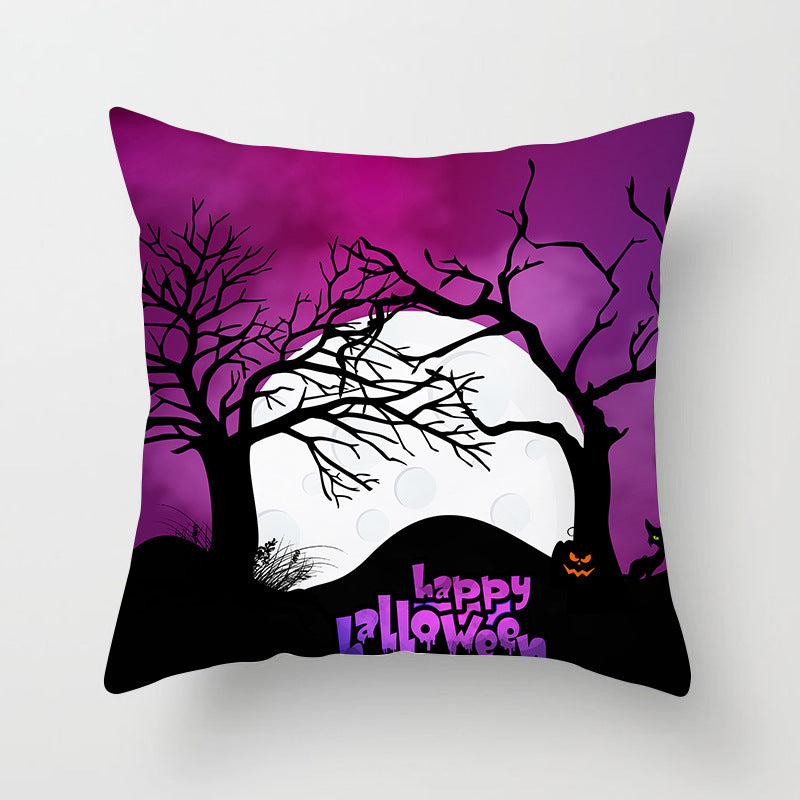 Spooky Halloween Pillowcase - Soft & Comfortable Decorative Pillow Cover for Halloween Decorations - Perfect for Home, Party, and Seasonal Decor