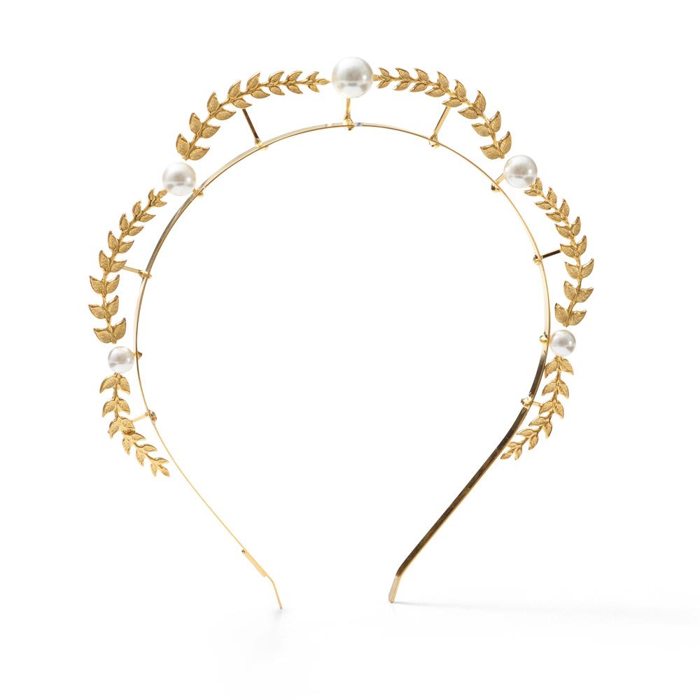 Marina Pearl Crown - Elegant Tiara for Weddings, Prom, Pageants & Special Occasions | Perfect Bridal Accessory & Princess Headpiece