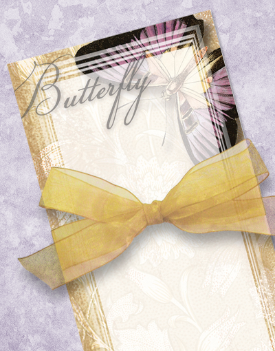Butterfly Garden Notepad - Eco-Friendly Writing Pad for Journaling, Note Taking & Outdoor Activities - Perfect for Nature Lovers, Gardeners & Creative Writing