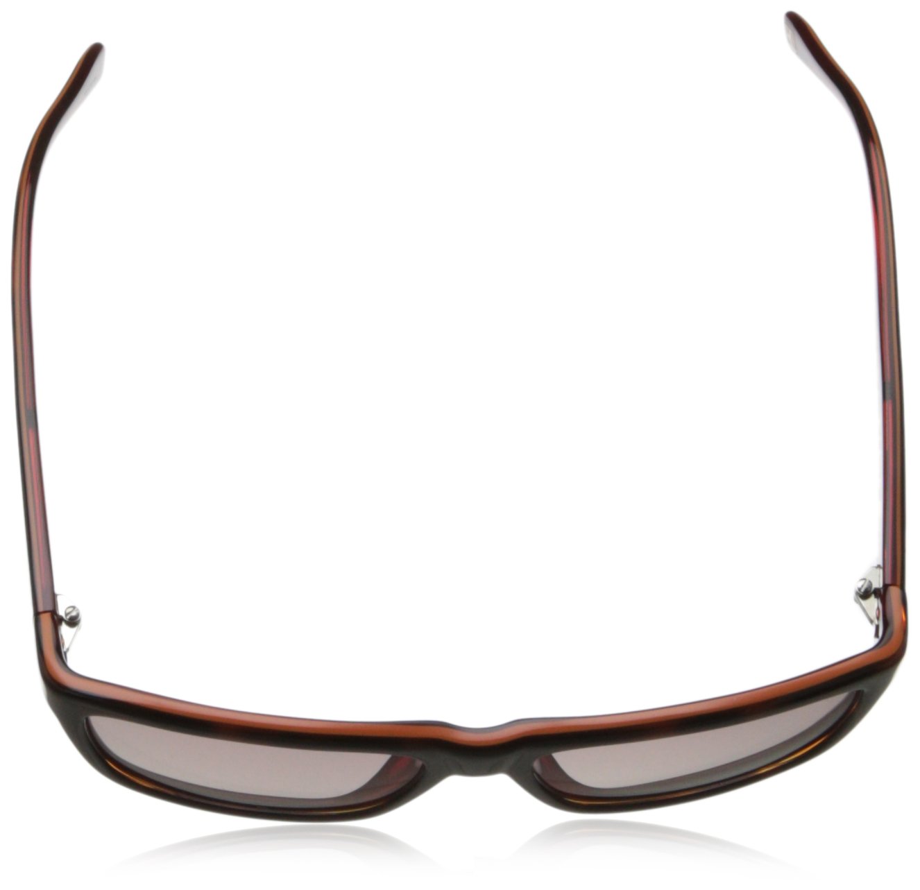 BOSS by Hugo Boss Men's 0094/S Rectangular Sunglasses - Havana Orange Frame, 55mm UV Protection - Stylish Designer Shades for Driving, Outdoor Activities & Fashion Statement