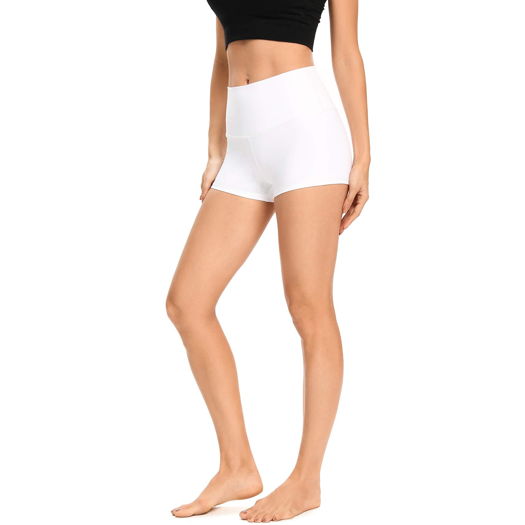 LXNMGO High Waist Yoga Shorts for Women - 2