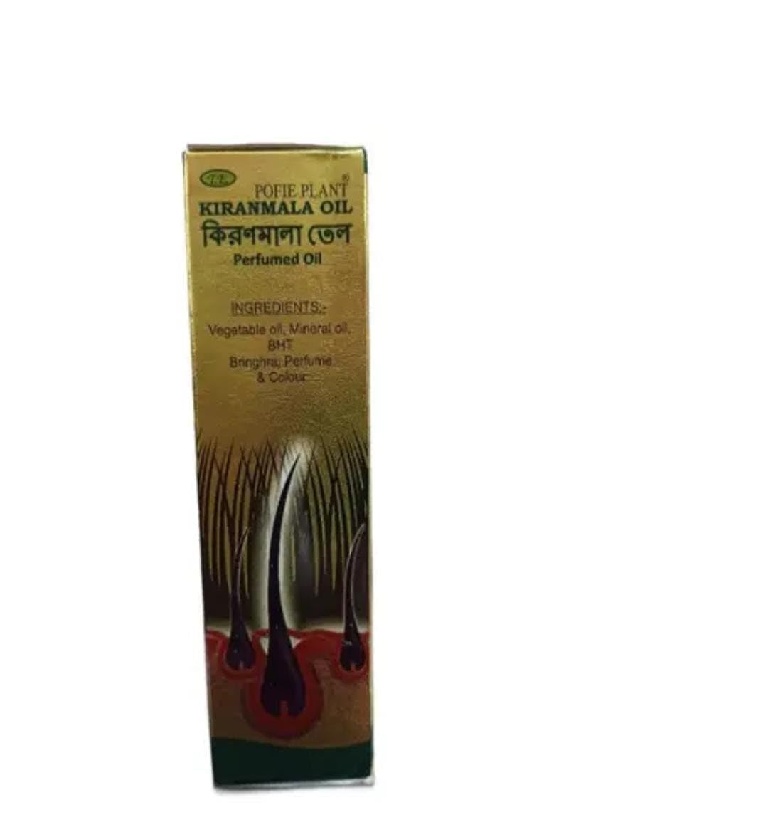 Truvic Pofie Plant Kiranmala Anti Hair Fall & Hair Growth Oil - Reduces Hair Loss, Nourishes Scalp - 100ml (Pack of 2) - Daily Use for Stronger, Healthier Hair at Home or Salon