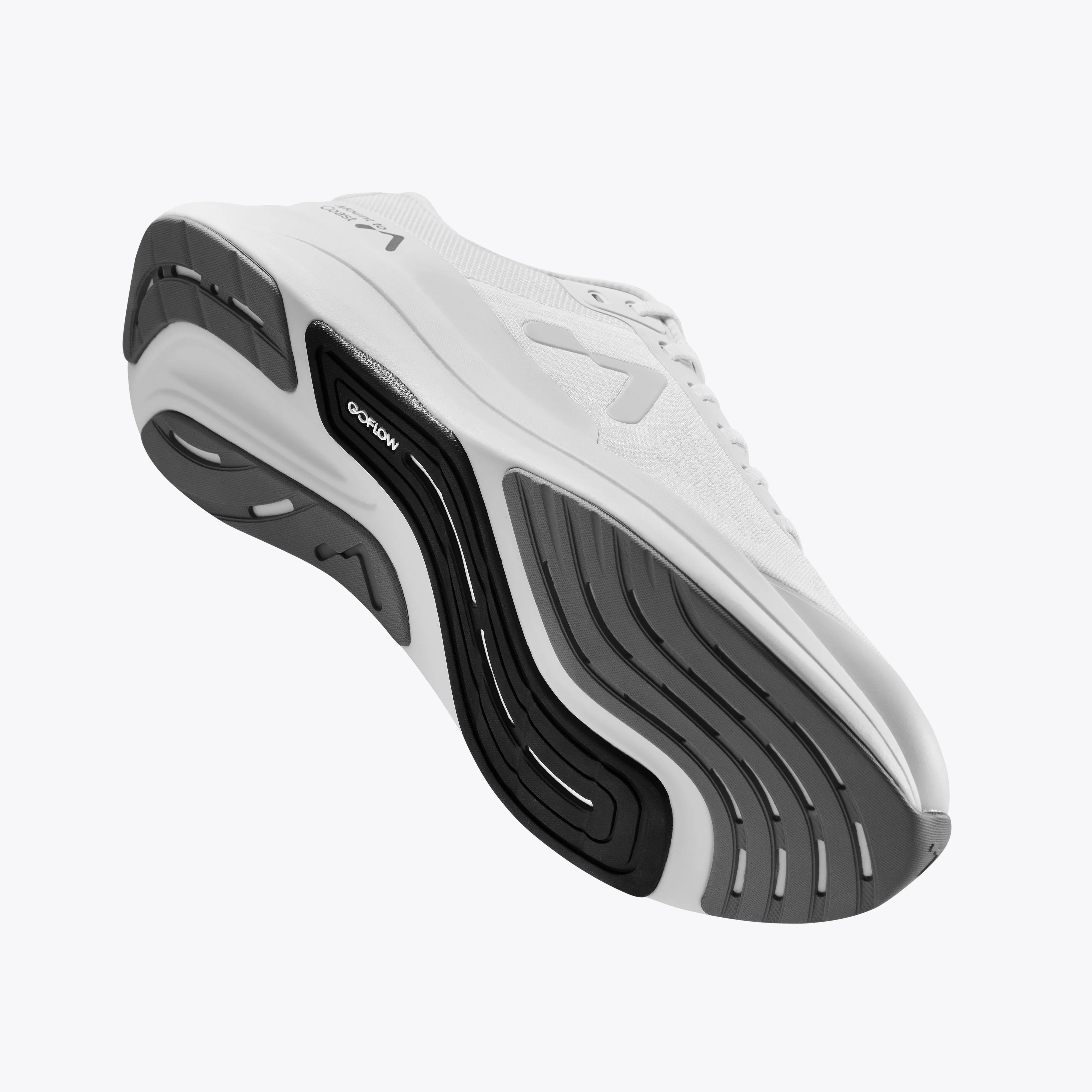 Premium Men's P1 Running Shoes - White | Lightweight & Breathable for Jogging, Gym Workouts & Daily Wear