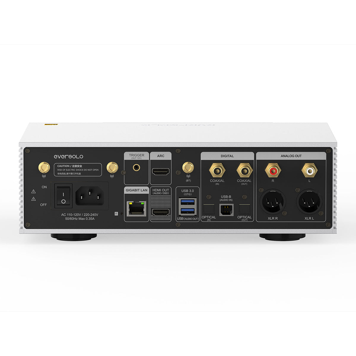 Eversolo DMP A6 Master Edition Gen 2 DAC & Network Audio Streamer - HiFi Music Player for Home Theater & Audiophile Systems (Open Box) - Perfect for Streaming Hi-Res Music & Enhancing Sound Quality