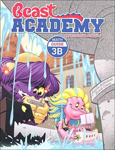 Beast Academy Grade 3 Complete Math Books Set (8 Books) - Math Guide & Practice Workbooks 3A, 3B, 3C, 3D | Homeschool Curriculum, Elementary Math Learning for Kids Ages 8-10