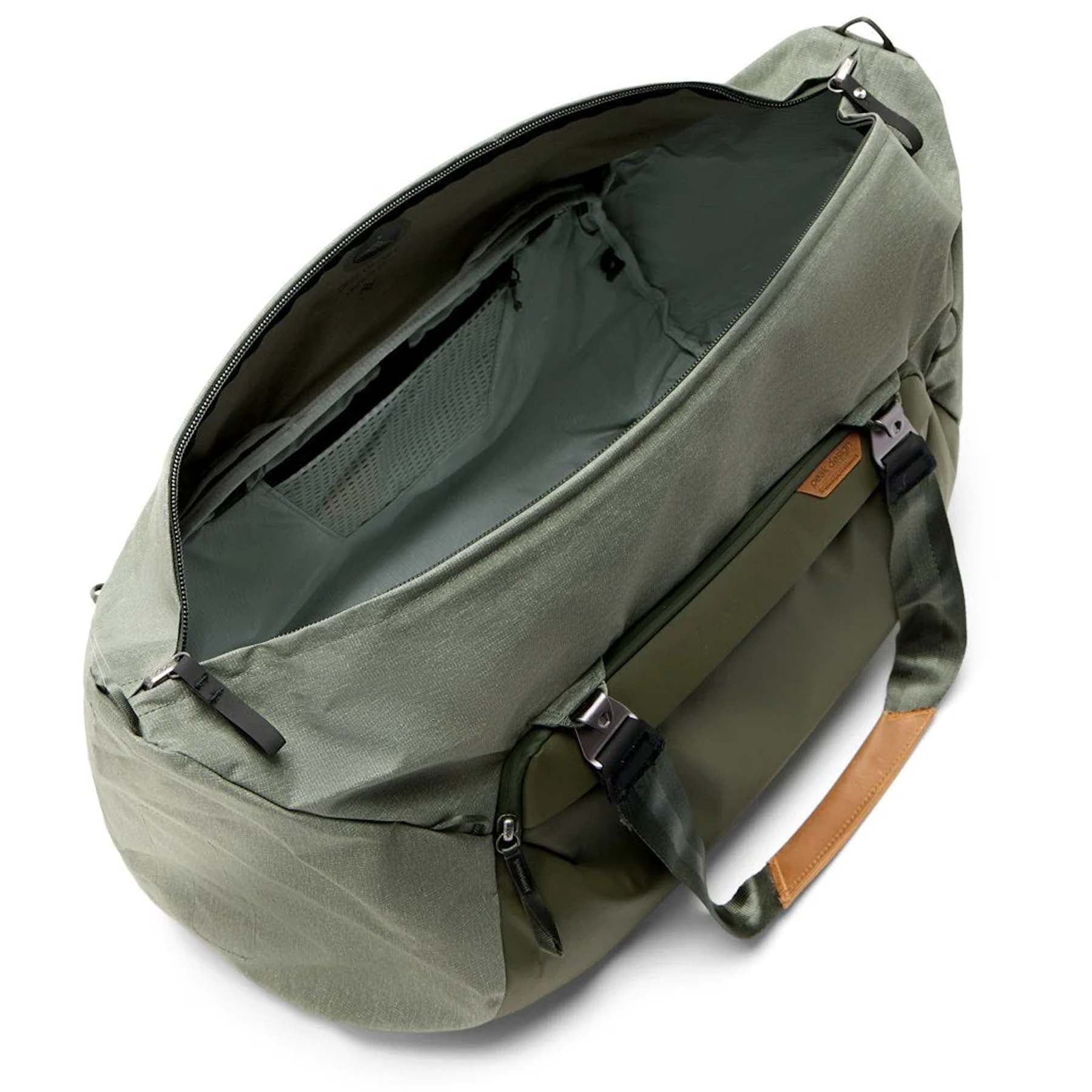 Peak Design Travel Duffel 50L - Waterproof Carry-On Duffel Bag for Travel, Gym & Outdoor Adventures | Durable & Lightweight Luggage for Camping, Hiking & Weekend Trips