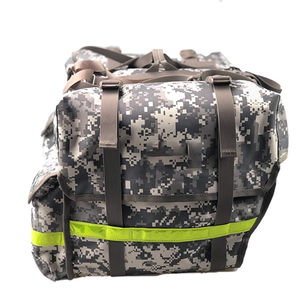 **50L Bike Rack Bag - Waterproof Bicycle Rear Seat Duffel Bag for Mountain, Road & Folding Bikes - Perfect for Long-Distance Riding, Commuting & Outdoor Adventures**