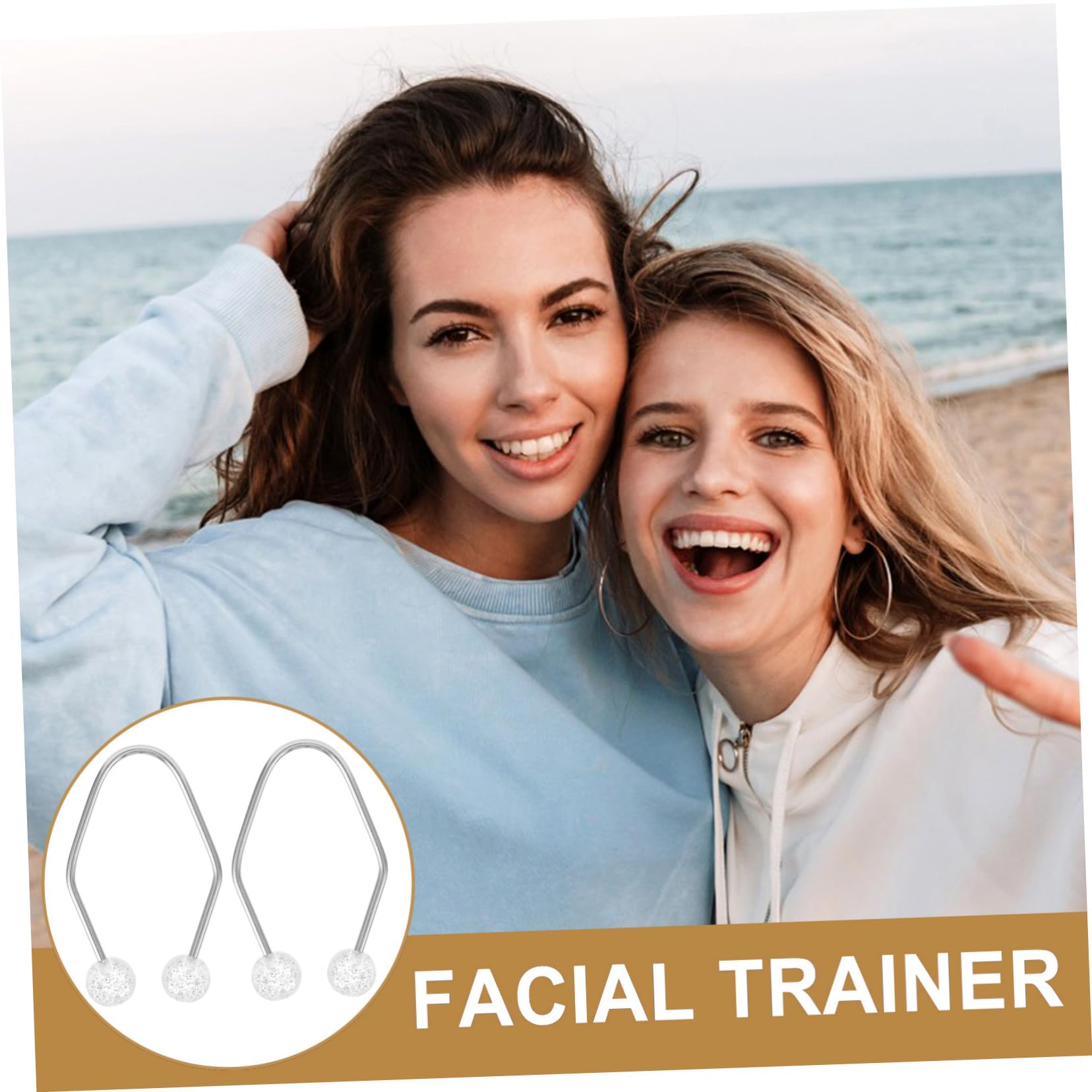 Stainless Steel Facial Dimple Maker - Comfortable Cheek Dimples Shaper Tool for Natural-Looking Beauty Enhancement | Perfect for Selfies, Cosplay & Makeup Looks