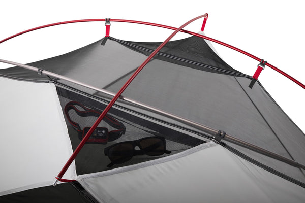 MSR Elixir 1-Person Backpacking Tent - Lightweight 3-Season Waterproof Camping Tent for Hiking, Mountaineering & Outdoor Adventures