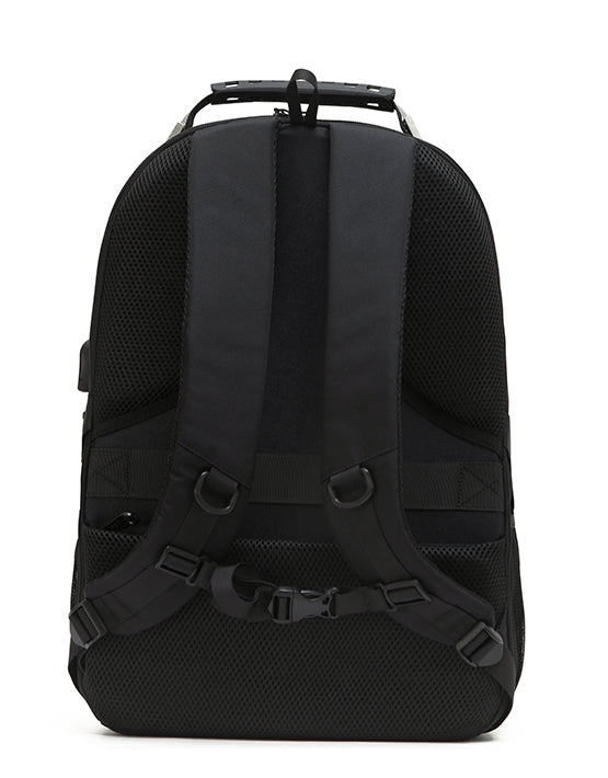 Tosca TCA938 Deluxe Laptop Backpack 15.6 Inch - Waterproof Business Travel Backpack with USB Charging Port, Black - Perfect for Work, College & Airplane Carry On