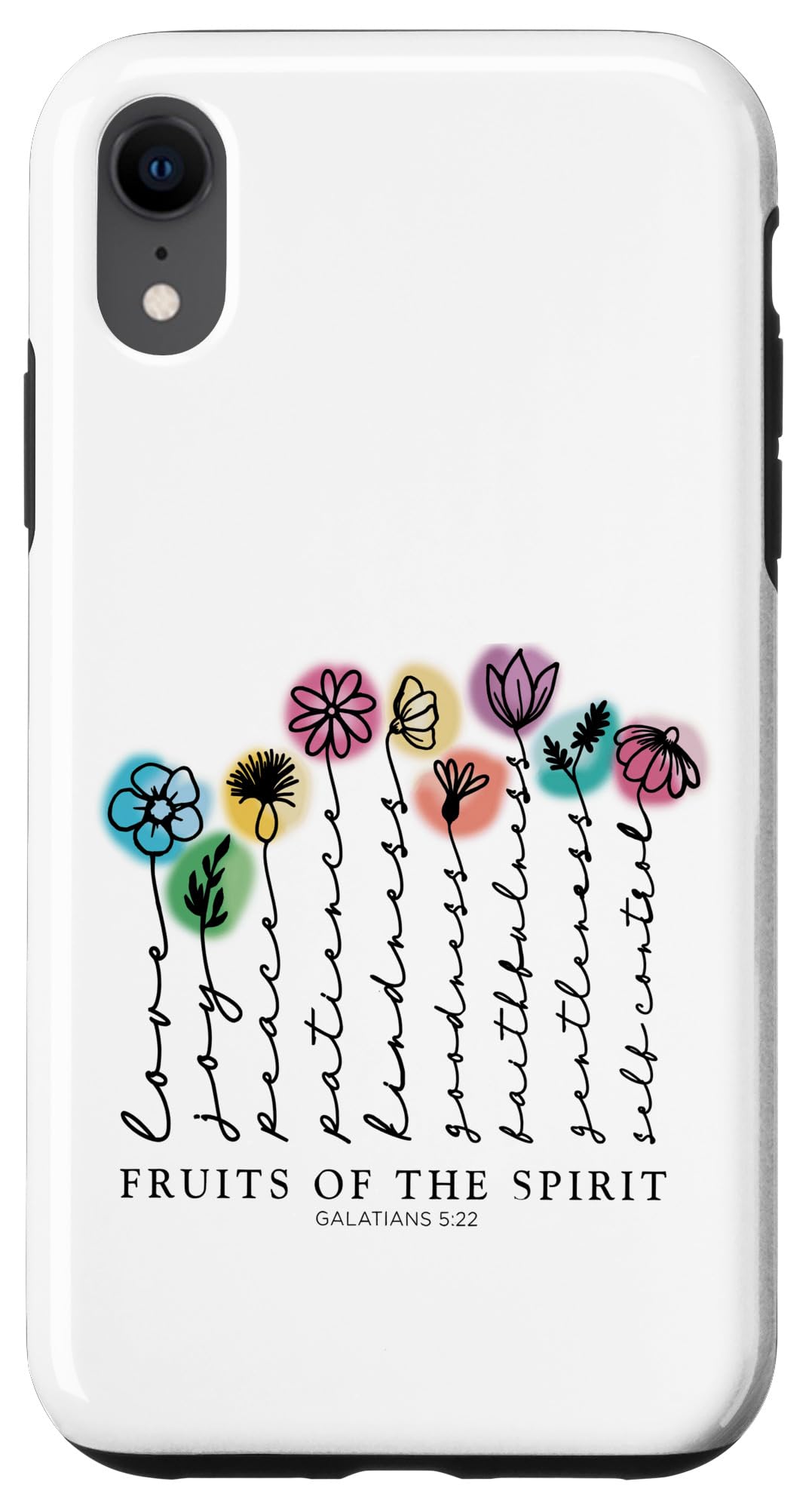 iPhone XR Christian Bible Verse Case - Religious & Inspirational for Daily Use