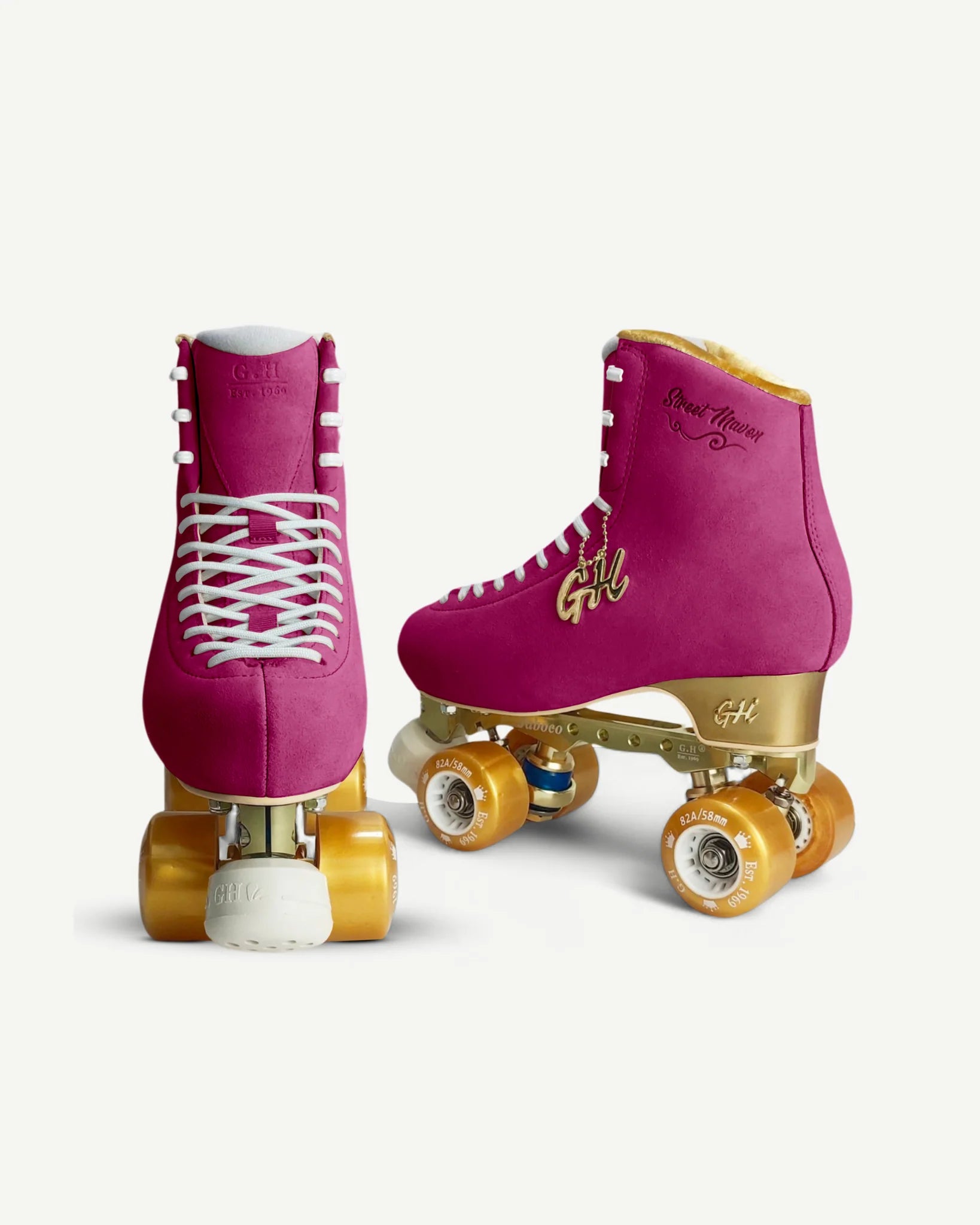GH Street Maven Quad Roller Skates with/without Air Vents - Premium Outdoor & Indoor Skates for Adults, Street Skating, Fitness & Rink Fun