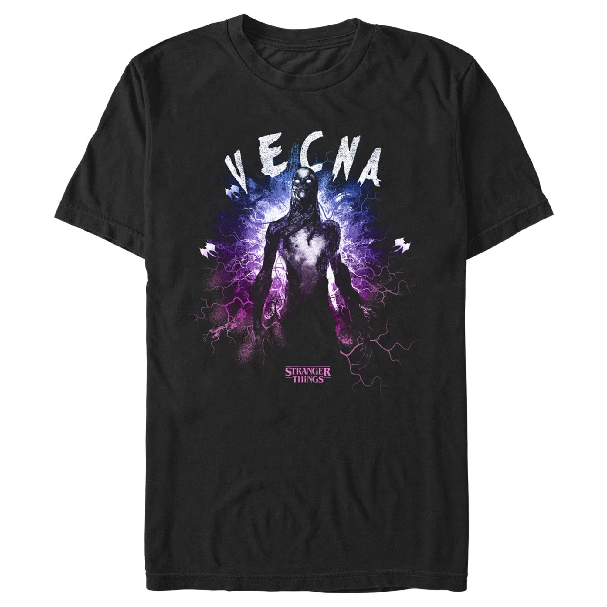 Men's Stranger Things Vecna The Upside Down Monster Graphic T-Shirt | Horror TV Show Merchandise | Perfect for Halloween Costumes & Fan Collections